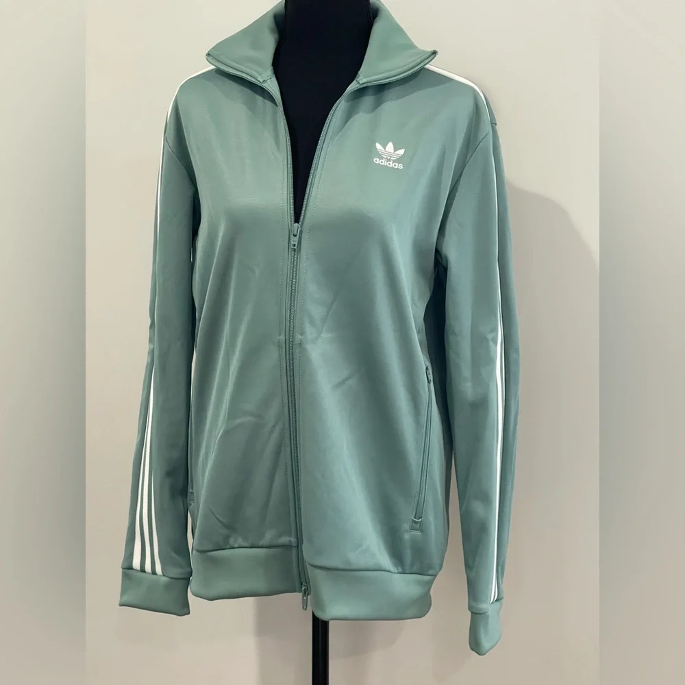 Adidas M Full Zip Track Jacket w Pockets 743 - Picture 3 of 7